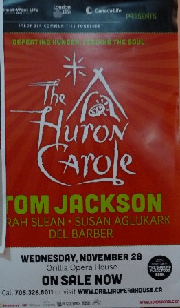 Huron Carole poster © 2012